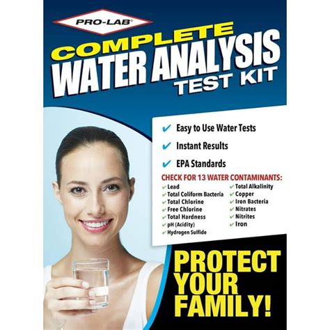 lowe's water hardness test kit|epa approved water testing kits.